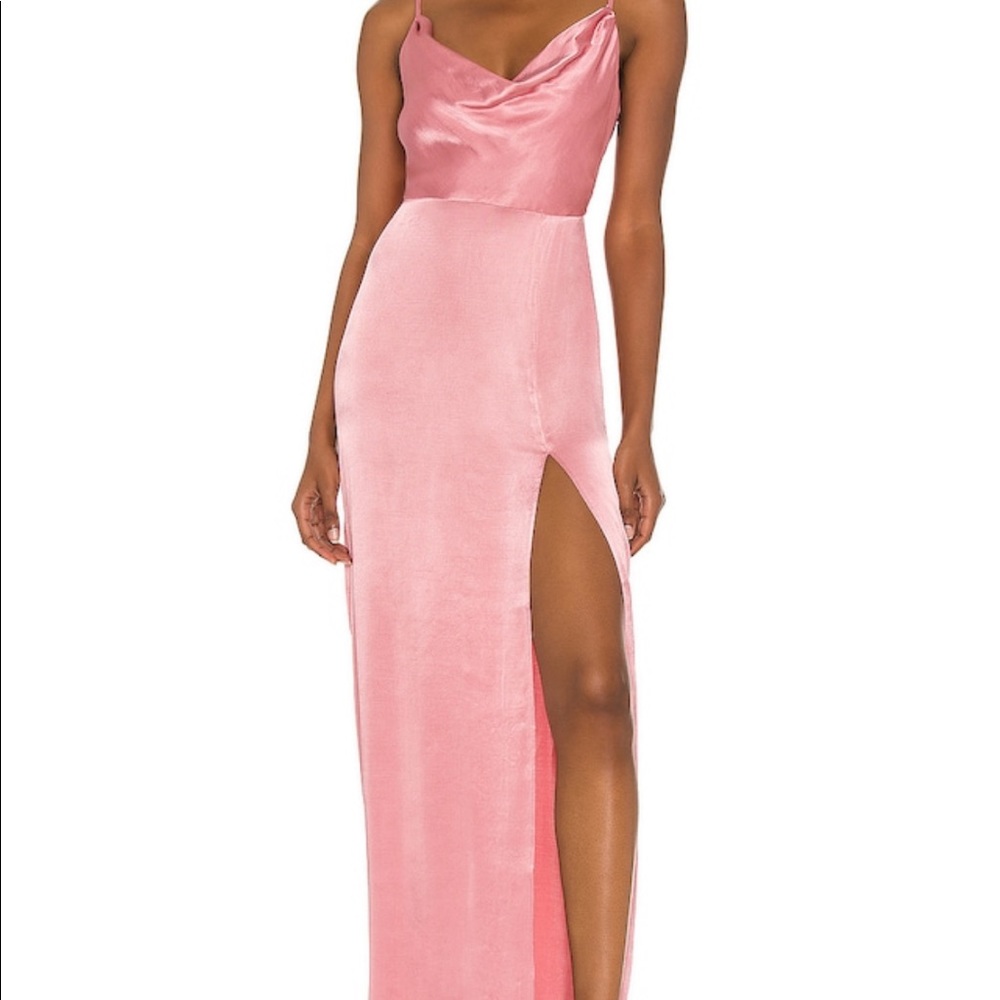 NBD Lila Gown in Mauve Pink, size M